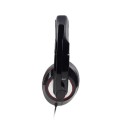 Gembird Słuchawki z mikrofonem MHS-U-001 USB czarne 