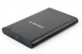 Gembird Obudowa zewnętrzna 2.5 cala USB 3.1 Czarna 