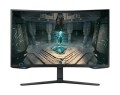 Samsung Monitor 32 cale LS32BG650EUXEN VA 2560x1440 16:9 2xHDMI/1xDP/LAN(RJ45)/2xUSB3.0 1ms(GTG) WiFi/BT głośniki zakrzywiony HAS+PIV 240Hz SMART Gaming 2Yd2d