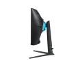 Samsung Monitor 32 cale LS32BG650EUXEN VA 2560x1440 16:9 2xHDMI/1xDP/LAN(RJ45)/2xUSB3.0 1ms(GTG) WiFi/BT głośniki zakrzywiony HAS+PIV 240Hz SMART Gaming 2Yd2d