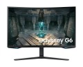 Samsung Monitor 32 cale LS32BG650EUXEN VA 2560x1440 16:9 2xHDMI/1xDP/LAN(RJ45)/2xUSB3.0 1ms(GTG) WiFi/BT głośniki zakrzywiony HAS+PIV 240Hz SMART Gaming 2Yd2d