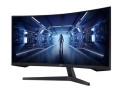 Samsung Monitor 34 cale LC34G55TWWPXEN VA 3440x1440 Ultra WQHD  21:9 format kinowy 1xHDMI/1xDP 1 ms (MPRT) zakrzywiony 165Hz Gaming 2 lata d2d