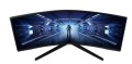 Samsung Monitor 34 cale LC34G55TWWPXEN VA 3440x1440 Ultra WQHD  21:9 format kinowy 1xHDMI/1xDP 1 ms (MPRT) zakrzywiony 165Hz Gaming 2 lata d2d