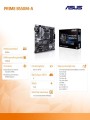 Asus Płyta główna PRIME B550M-A AM4 4DDR4 DVI-D/HDMI M.2 mATX 