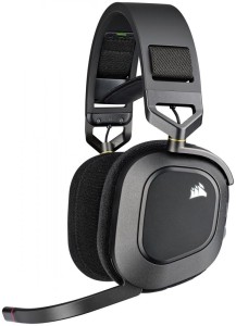 Corsair Słuchawki bezprzewodowe HS80 RGB Carbon 