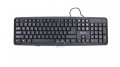 Gembird Klawiatura standardowa USB Cyrylica KB-U-103-RU czarna