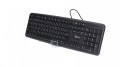Gembird Klawiatura standardowa USB Cyrylica KB-U-103-RU czarna
