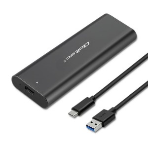 Qoltec Obudowa | kieszeń do dysków M.2 SATA SSD | NGFF | USB typ C 