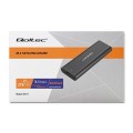 Qoltec Obudowa | kieszeń do dysków M.2 SATA SSD | NGFF | USB typ C 