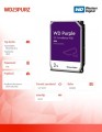 Western Digital Dysk twardy WD Purple 2TB 3,5 256 MB 5400RPM WD23PURZ 