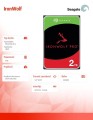 Seagate Dysk IronWolf 2TB 3,5 256MB ST2000VN003 