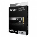 Lexar Dysk SSD NM790 512GB 2280 PCIeGen4x4 7200/4400MB/s 