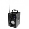 Media-Tech Głośnik bezprzewodowy Boombox MT3179 15W USB-C Srebrny