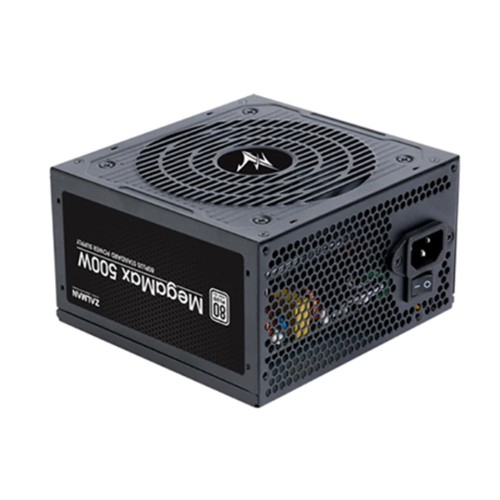 Zalman Zasilacz MegaMax 500W V2 80+ STD EU ZM500-TXII 