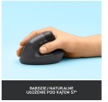 Logitech Mysz Lift Grafit dla praworęcznych 910-006473 