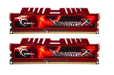 G.SKILL Pamięć DDR3 16GB (2x8GB) RipjawsX 1600MHz CL10 