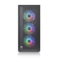 Thermaltake Obudowa - S200 Tempered Glass ARGBx3 Czarna 