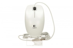 Logitech Mysz optyczna B100 OEM 910-003360 White