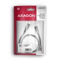 AXAGON BUCM32-CF10AB Kabel przedłużacz Gen2 USB-C - USB-C, 1m, 5A, 20Gbps, PD 240W, oplot, czarny