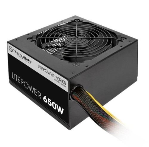 Thermaltake Litepower II Black 650W (Active PFC, 2xPEG, 120mm, Single Rail) 