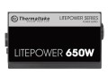 Thermaltake Litepower II Black 650W (Active PFC, 2xPEG, 120mm, Single Rail) 
