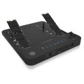 IcyBox Stacja dokująca/klonująca IB-2915MSCL-C31 M.2  dla M.2 0NVMe i SATA 2,5/3,5 SSD/HDD 
