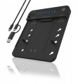 IcyBox Stacja dokująca/klonująca IB-2915MSCL-C31 M.2  dla M.2 0NVMe i SATA 2,5/3,5 SSD/HDD 