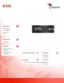 Adata Dysk SSD zewnętrzny SC610 1000 GB USB3.2A Gen2 czarny 