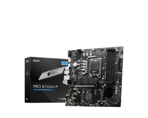 MSI Płyta główna PRO B760M-P s1700 4DDR5 DP/HDMI 2M.2 mATX 