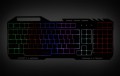 YENKEE Klawiatura YKB 3200 Shadow metalowa, podświetlenie LED