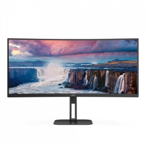 AOC Monitor CU34V5C 34 cali Curved VA 100Hz HDMI DP USB-C 