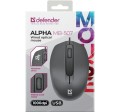 Defender Mysz przewodowa optyczna Alpha MB-507 1000DPI 3P Czarna 