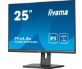 IIYAMA Monitor 25 cali XUB2595WSU-B5 IPS.PIVOT.16:10.USB.DP.HDMI.VGA.2x2W.  300(cd/m2).HAS(150mm) 
