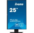 IIYAMA Monitor 25 cali XUB2595WSU-B5 IPS.PIVOT.16:10.USB.DP.HDMI.VGA.2x2W.  300(cd/m2).HAS(150mm) 