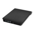 Qoltec Nagrywarka DVD-RW zewnętrzna | USB 3.0 | Czarna 
