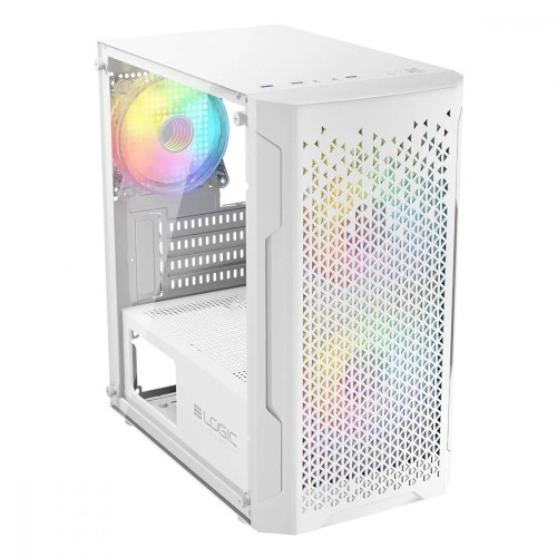 Logic Concept Obudowa Komputerowa Logic Aramis ARGB Mini USB 3.0 Biała 