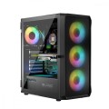 Logic Concept Obudowa Komputerowa Logic Portos ARGB Midi USB 3.0 Czarna 