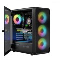 Logic Concept Obudowa Komputerowa Logic Portos ARGB Midi USB 3.0 Czarna 