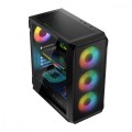 Logic Concept Obudowa Komputerowa Logic Portos ARGB Midi USB 3.0 Czarna 