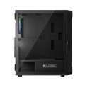 Logic Concept Obudowa Komputerowa Logic Portos ARGB Midi USB 3.0 Czarna 