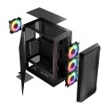 Logic Concept Obudowa Komputerowa Logic Portos ARGB Midi USB 3.0 Czarna 