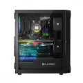 Logic Concept Obudowa Komputerowa Logic Portos ARGB Midi USB 3.0 Czarna 