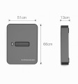 Gembird Stacja dokujaca dysków M.2 SATA i NVME USB-C 