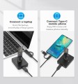Gembird Stacja dokujaca dysków M.2 SATA i NVME USB-C 