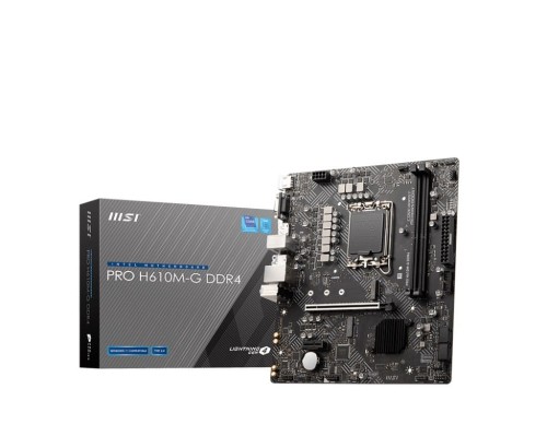 MSI Płyta główna PRO H610M-G s1700 DDR4 DP/HDMI M.2 mATX 