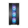 Chieftec Obudowa GS-02B-OP Hunter 2 Midi Tower 4xRGB USBC 