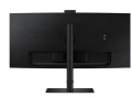 Samsung Monitor 34 cale LS34C652VAUXEN VA 3440x1440 UWQHD 21:9 1xHDMI 1xDP 1xUSB-C (90W) 2xUSB 3.0 LAN (RJ45) 5ms HAS Webcam głośniki zakrzywiony 3yrs on-site
