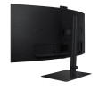 Samsung Monitor 34 cale LS34C652VAUXEN VA 3440x1440 UWQHD 21:9 1xHDMI 1xDP 1xUSB-C (90W) 2xUSB 3.0 LAN (RJ45) 5ms HAS Webcam głośniki zakrzywiony 3yrs on-site