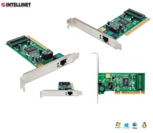 Karta sieciowa Intellinet 10/100/1000 RJ45 Gigabit na PCI