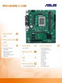 Asus Płyta główna PRIME H610M-C-CSM s1700 2DDR5 DP/HDMI mATX 